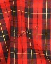 Silk Tartan Material Silk Tartan Material