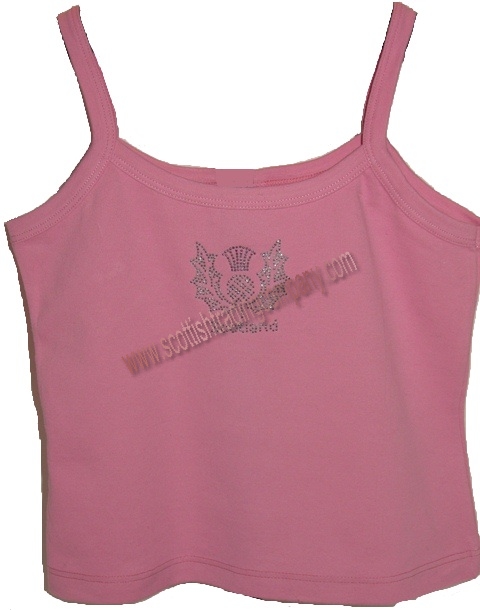 Glitter Thistle Tank Top - Click Image to Close