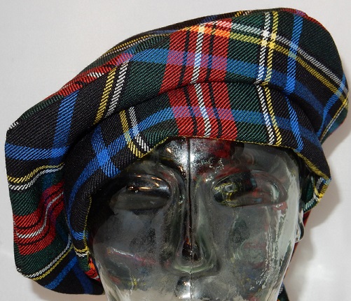 Stewart Black Modern Tartan Bonnet Special Stewart Black Modern Tartan Bonnet Special