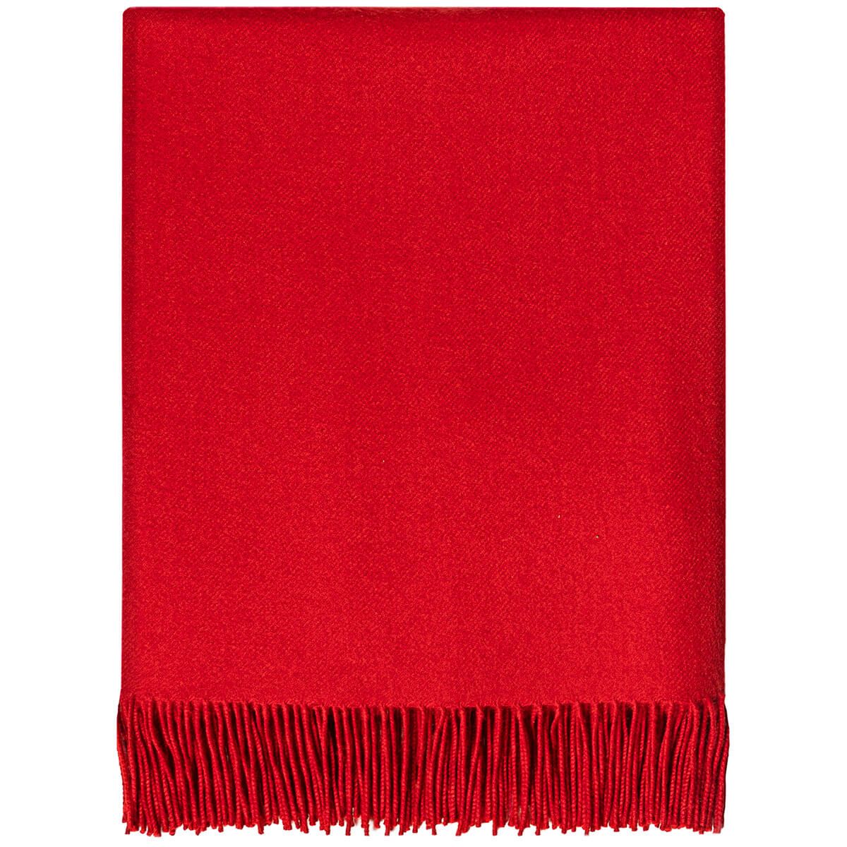 Red Lambswool Blanket