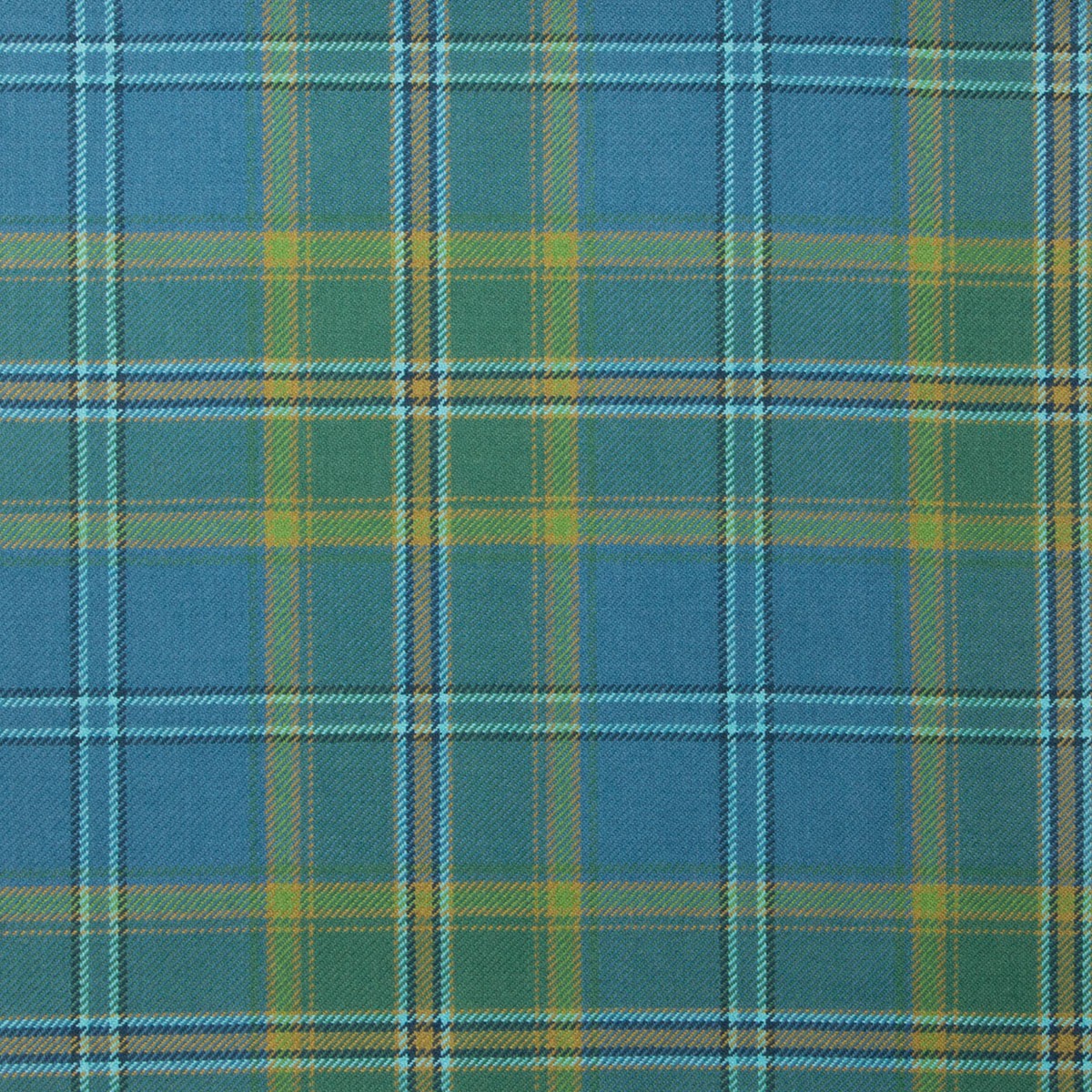 All Ireland Blue Tartan Fabric