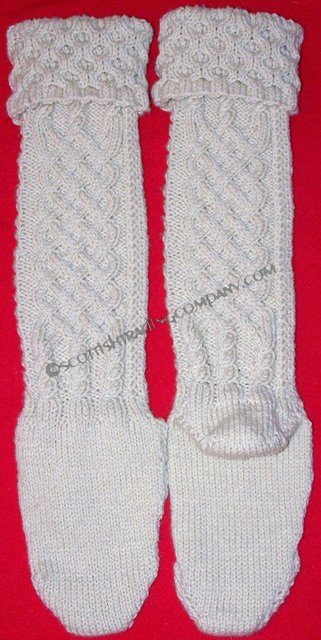 Arran Hand Knit Kilt Hose Arran Hand Knit Kilt Hose