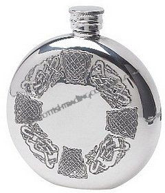 Celtic Round Flask - Click Image to Close