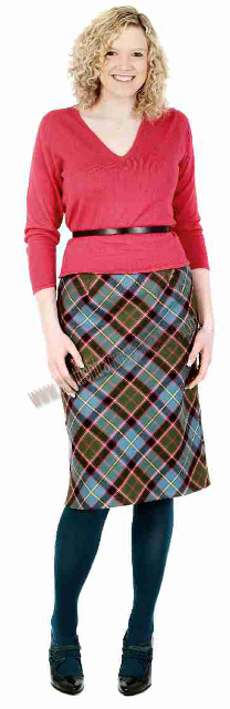 Coco Bias Cut Tartan Skirt Coco Bias Cut Tartan Skirt