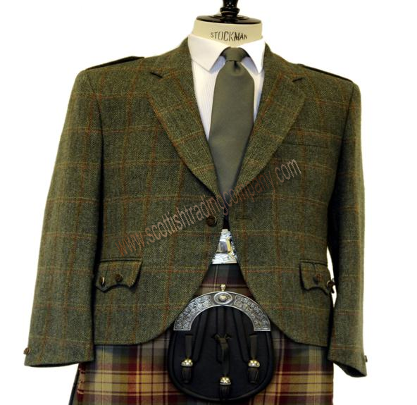Crail Tweed Kilt Jacket - Click Image to Close
