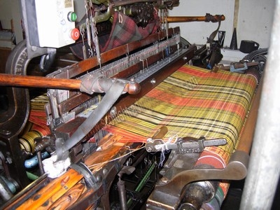 Custom Made Tartan Fabric in 15oz Wool
