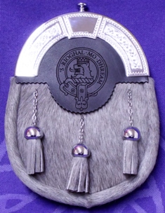 Custom Engraved Clan Badge Dress Sporran