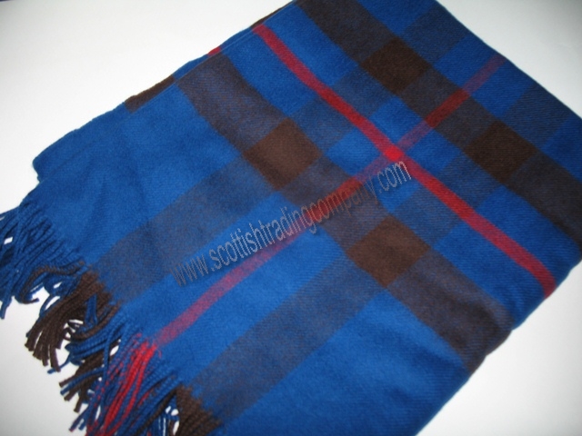 Elliot Tartan Special Weave Lambswool Blanket Elliot Tartan Special Weave Lambswool Blanket