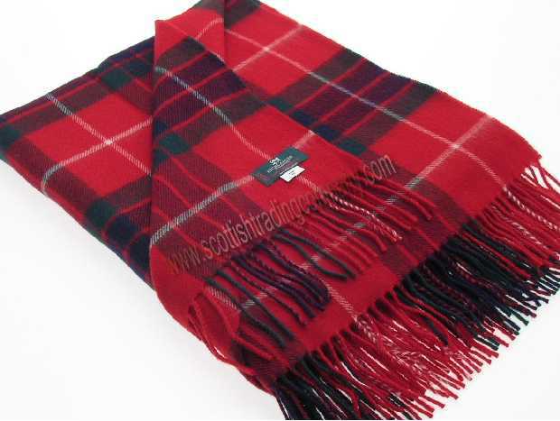 Classic style makes these Tartan blankets a must have. These 100% wool ...