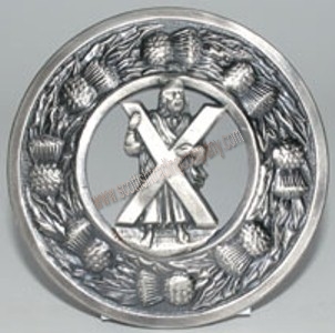 St. Andrew's Plaid Brooch