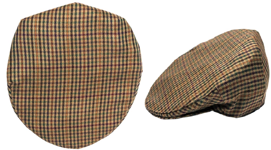 Ednam Tweed Flat Cap - Click Image to Close