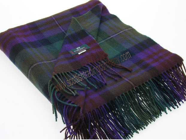 Tartan Blankets in Lambswool - Click Image to Close