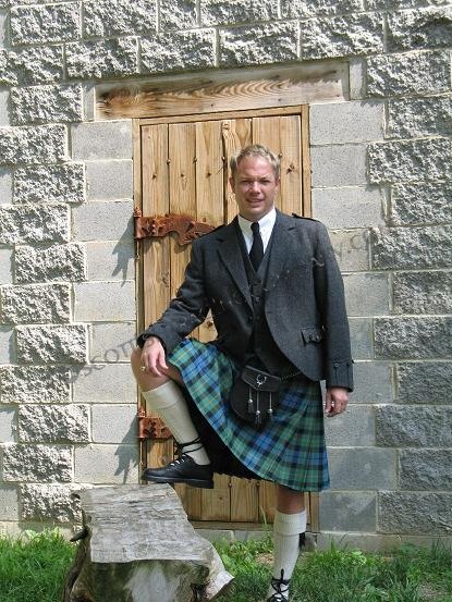 Traditional 13oz 8 Yard Scottish Tartans Kilt