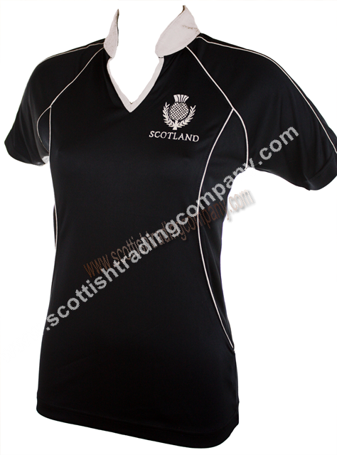 Ladies Breathlite® Scotland Rugby Shirt - Click Image to Close