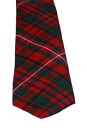 MacKinnon Clan Modern Red Tartan Tie