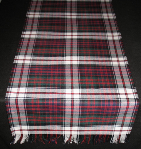 Tartan Table Runner Reiver Weight - Click Image to Close