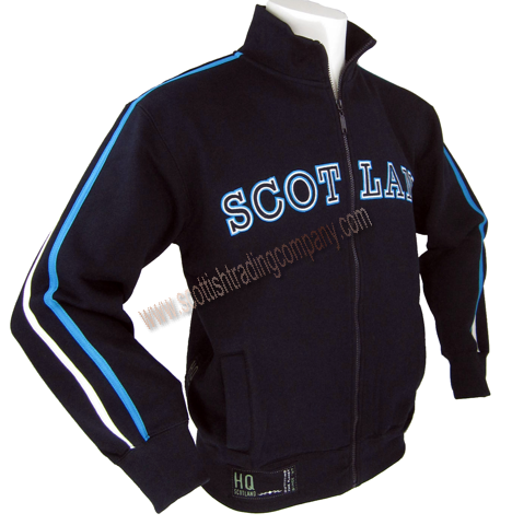 Scotland Zip Up Sweatshirt - Click Image to Close