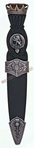 Clan Sgian Dubh Anitque Finish - Click Image to Close