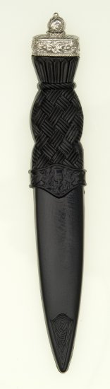 Ball Top Safety Sgian Dubh - Click Image to Close