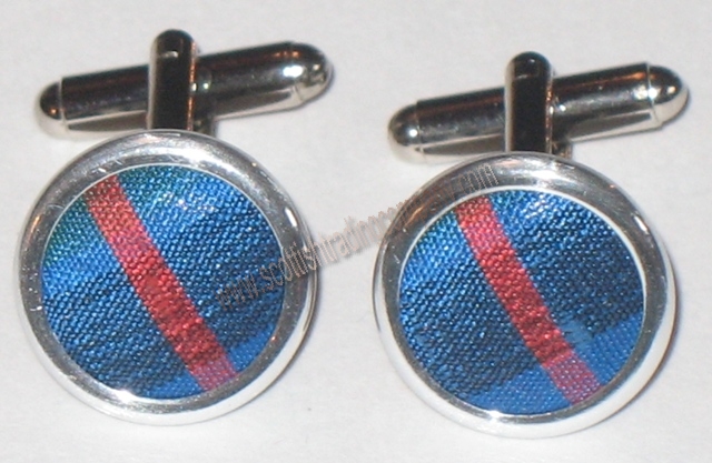 Silk Tartan Cufflinks