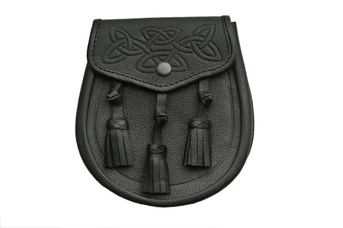 Basic Tri Tassle Celtic Knot Sporran - Click Image to Close