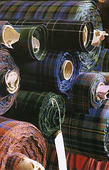 16oz Strome Weight Standard Scottish Tartan Fabric