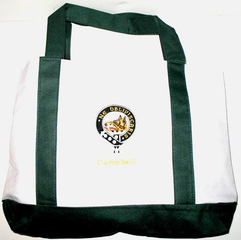 Embroidered Clan Badge Tote