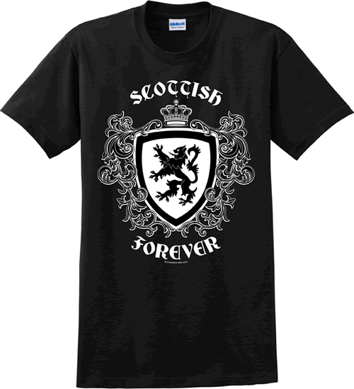 Scottish Forever T-shirt - Click Image to Close