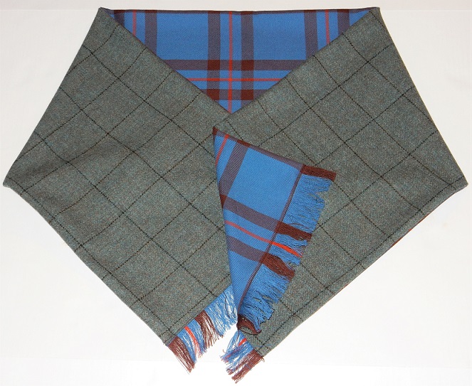 Tweed and Tartan Stole - Click Image to Close