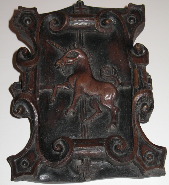 Scottish Unicorn Plaque