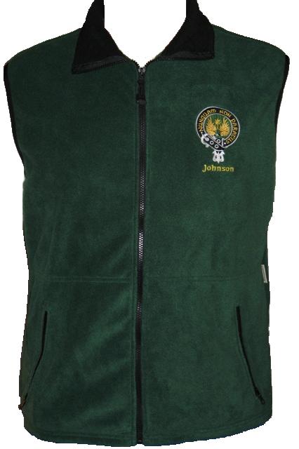 Embroidered Clan Badge Vest