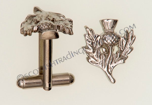 Scottish Thistle Cufflinks