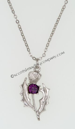 Scottish Thistle Pendant