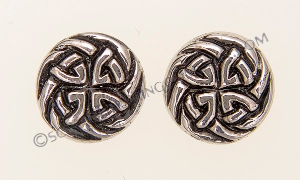 Eternal Interlace Earrings - Click Image to Close