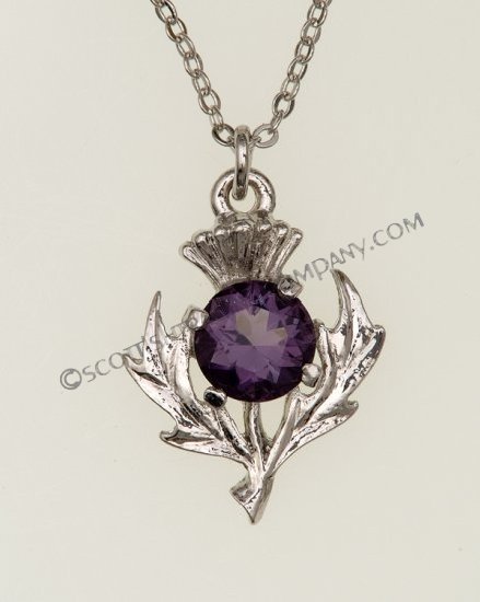 Scottish Thistle Pendant