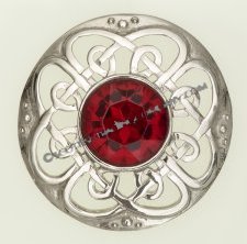 Culloden Plaid Brooch