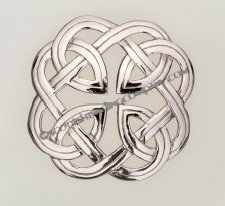 Interlace Plaid Brooch - Click Image to Close