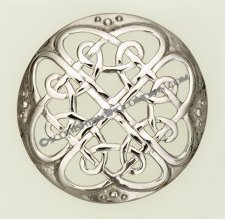 Cathedral Plaid Brooch