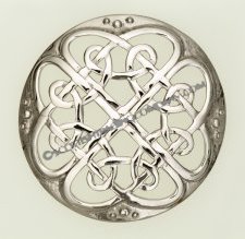 Cathedral Plaid Brooch - Click Image to Close