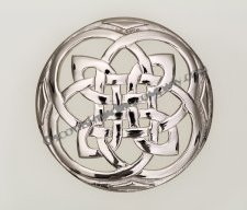 Celtic Plaid Brooch - Click Image to Close