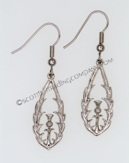 Scottish Thistle Earrings