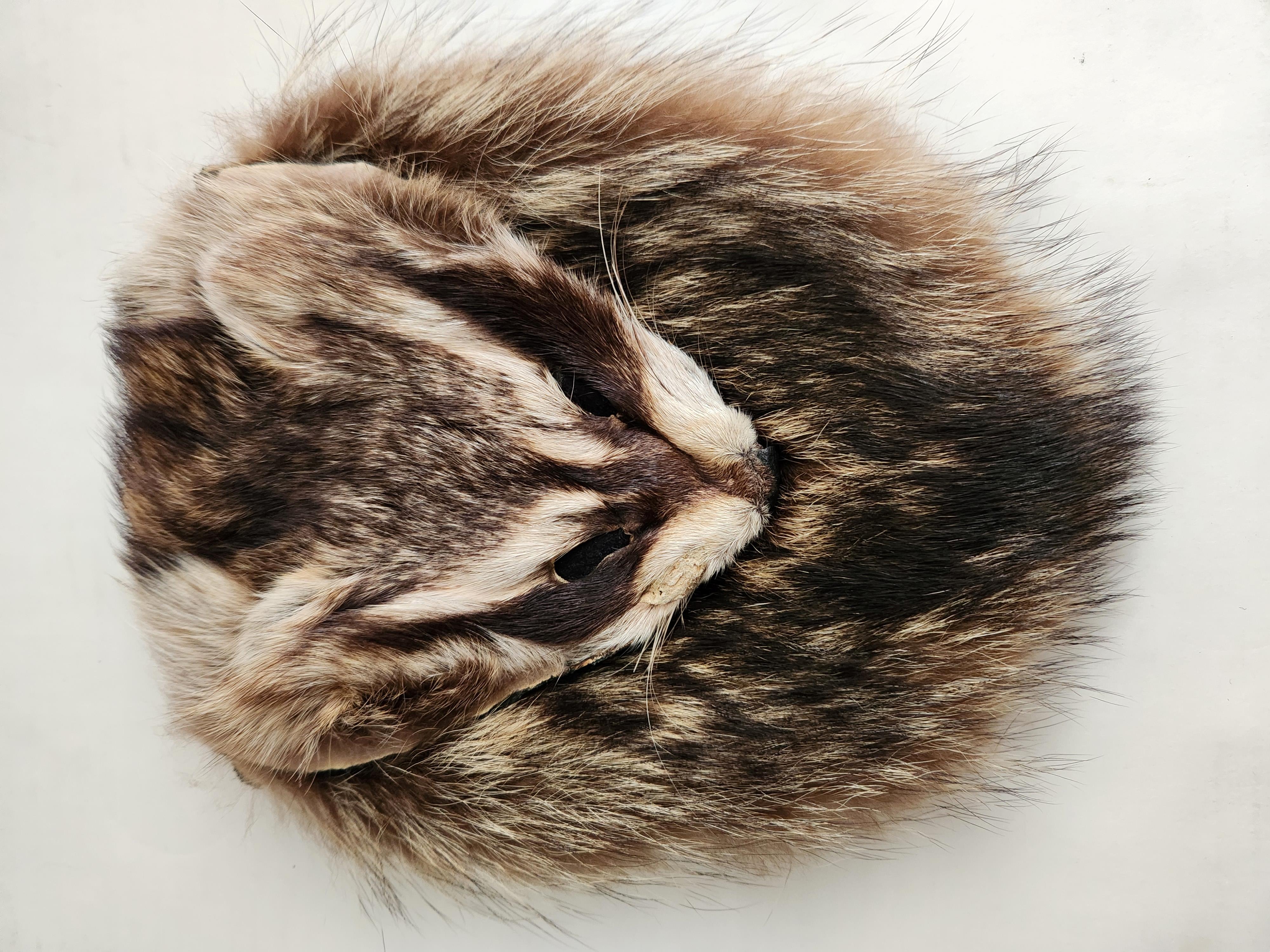 Raccoon Mask Hand Made Sporran