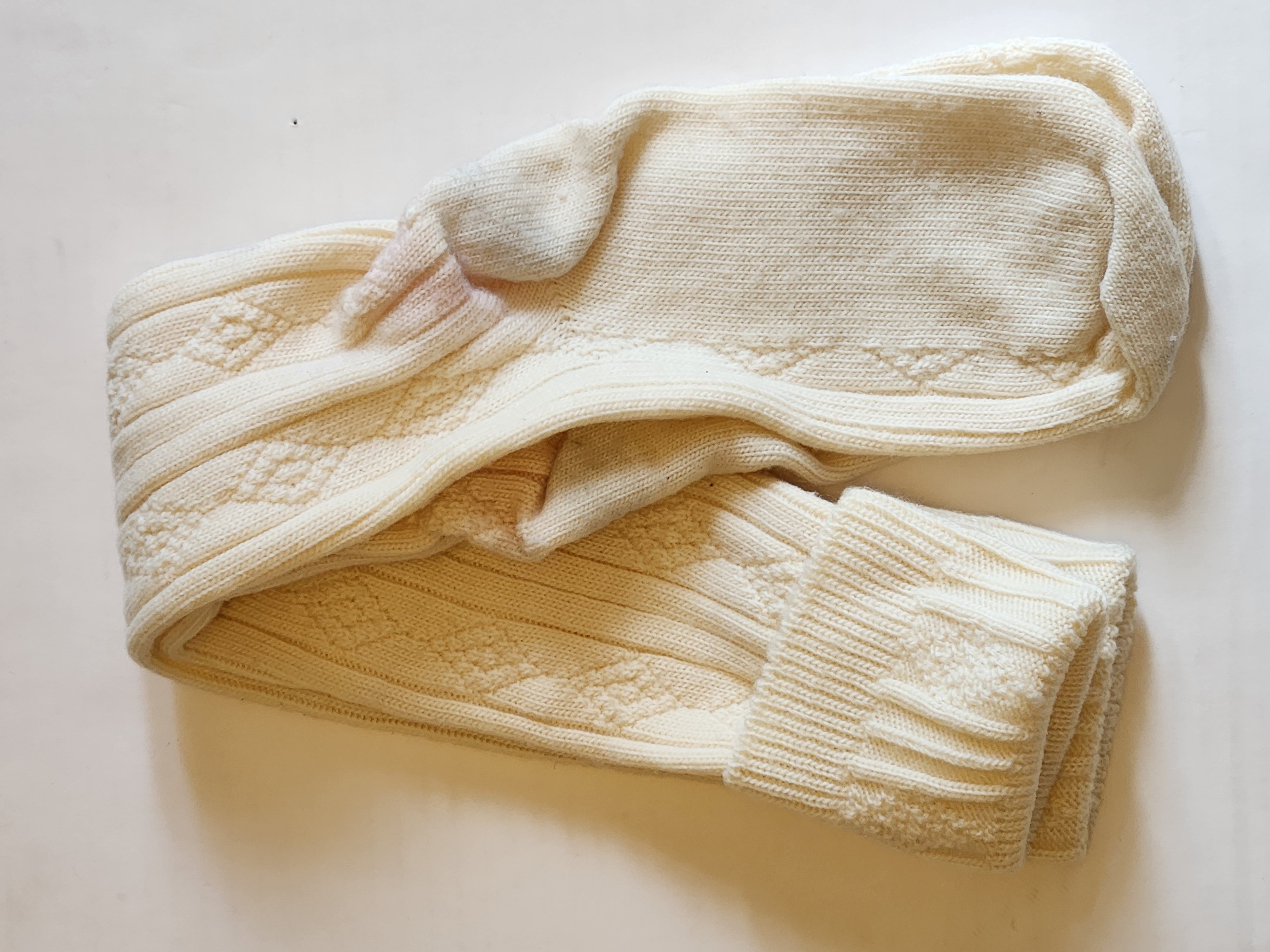 Cream Color Dress Kilt Hose (image for) Cream Color Dress Kilt Hose