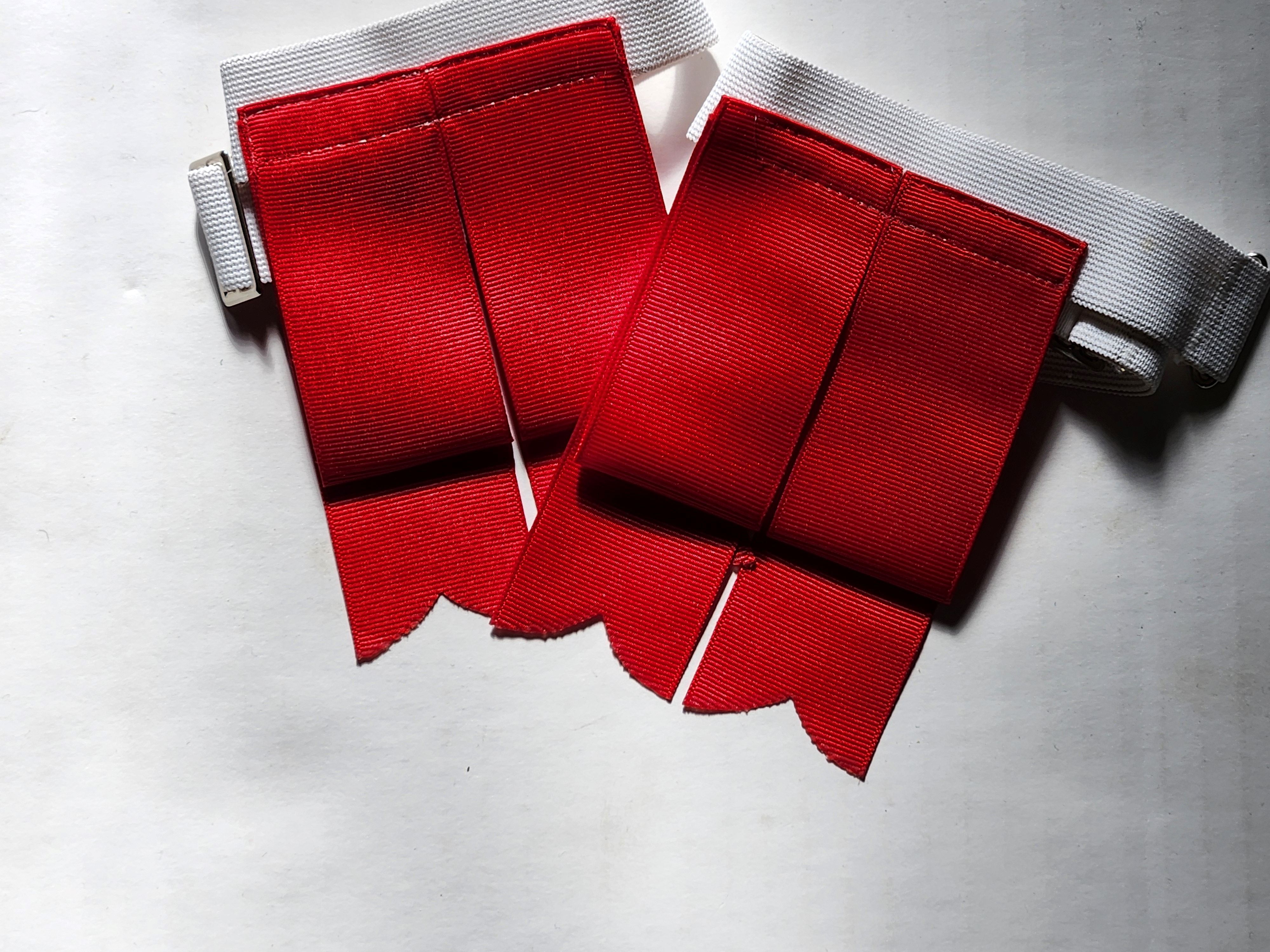 Red Grosgrain Ribbon Loop Flashes (image for) Red Grosgrain Ribbon Loop Flashes