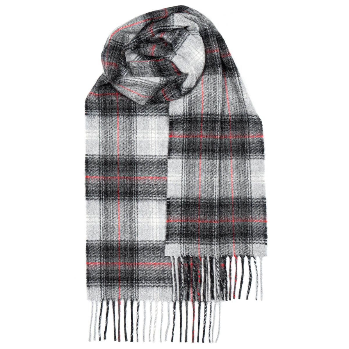 Lochcarron Graphite Cashmere Scarf
