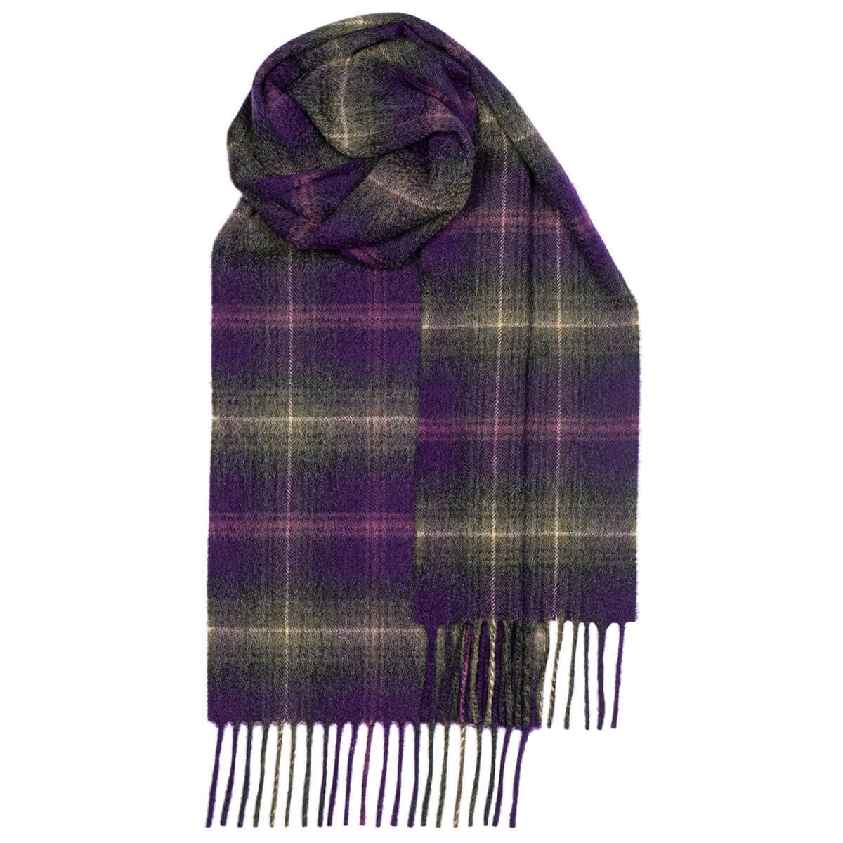 Lochcarron Heather Cashmere Scarf