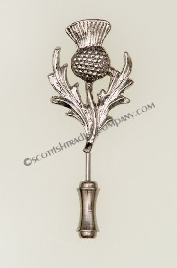 Scottish Thistle Lapel Pin - Click Image to Close