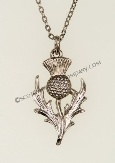 Scottish Thistle Pendant