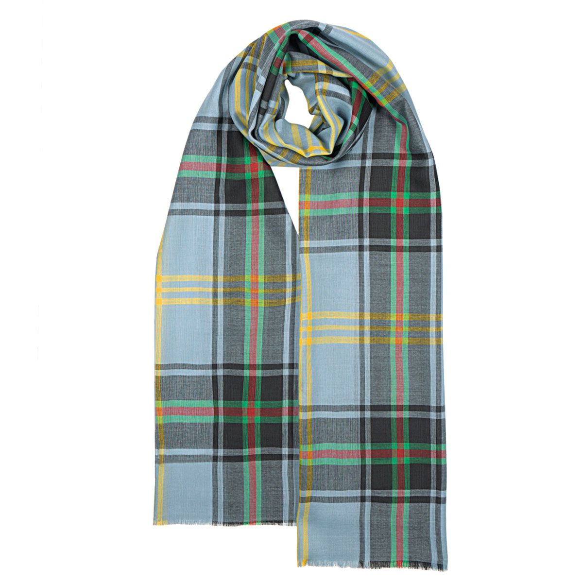Alba Fine Merino Stole/Scarf Bell of the Borders