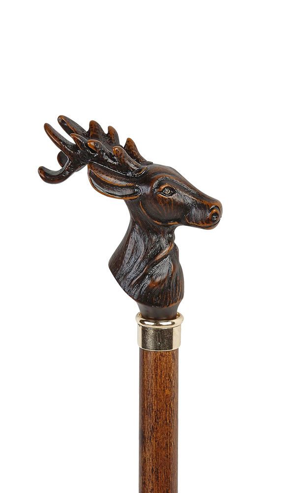 Scottish Stag Cane - Click Image to Close